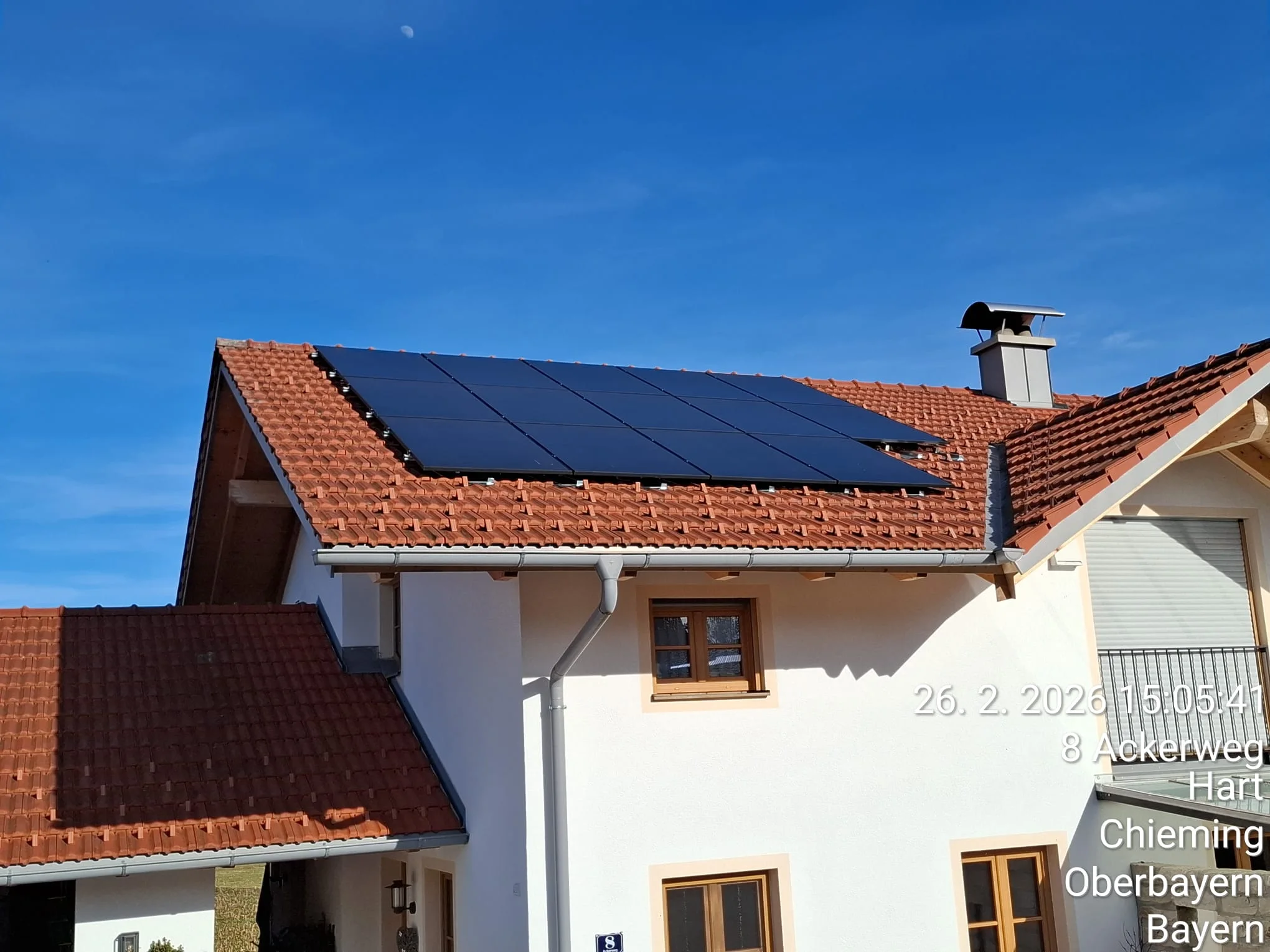 Photovoltaikanlage in Chieming mit 14,4 kWp
