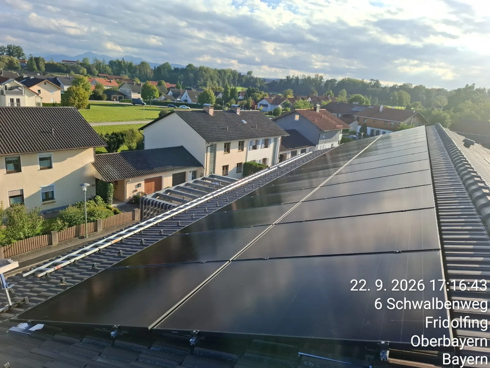 Photovoltaikanlage in Fridolfing mit 24 kWp