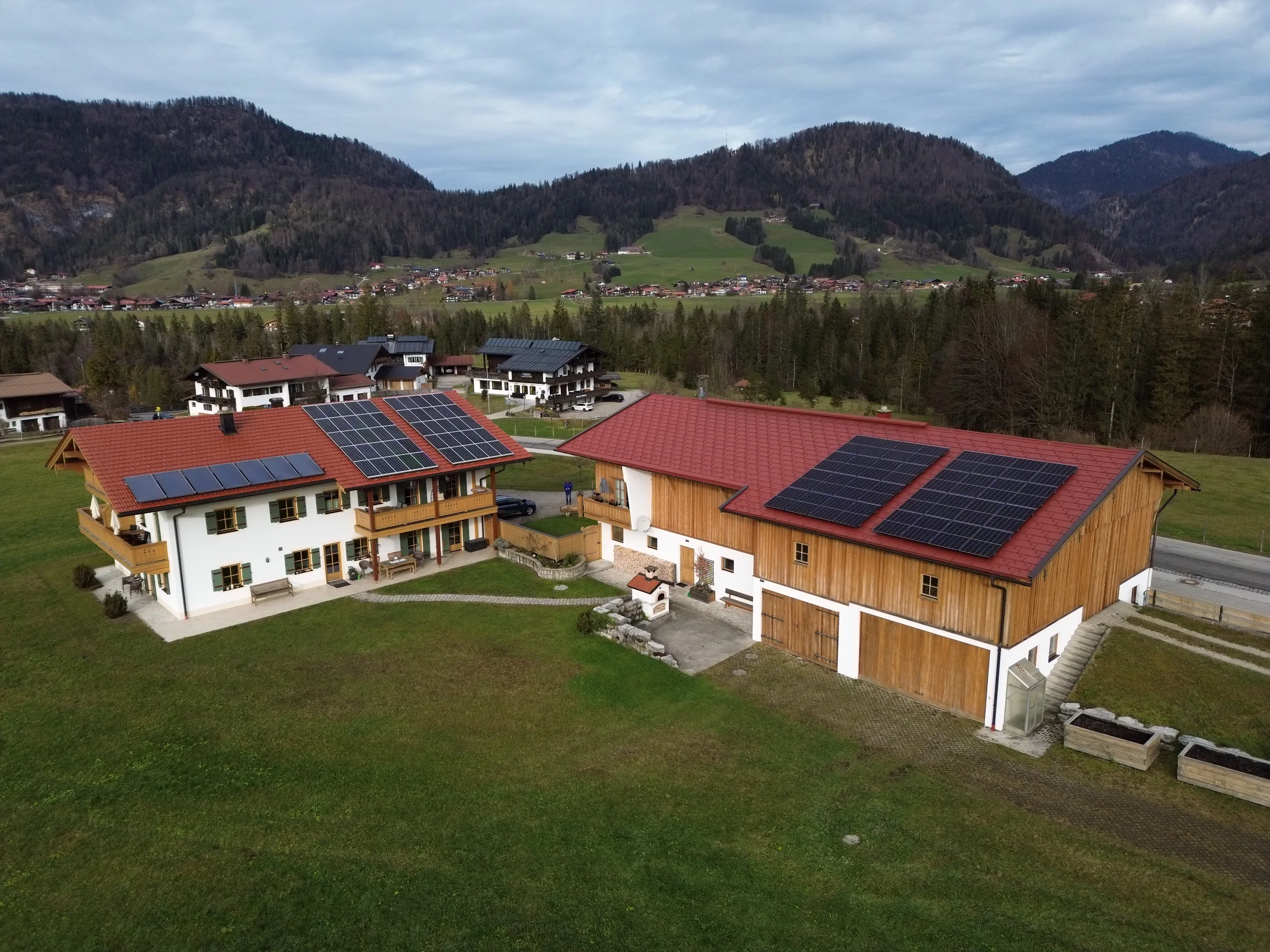 Photovoltaikanlage in Reit im Winkl mit 24 kWp, Privatanlage