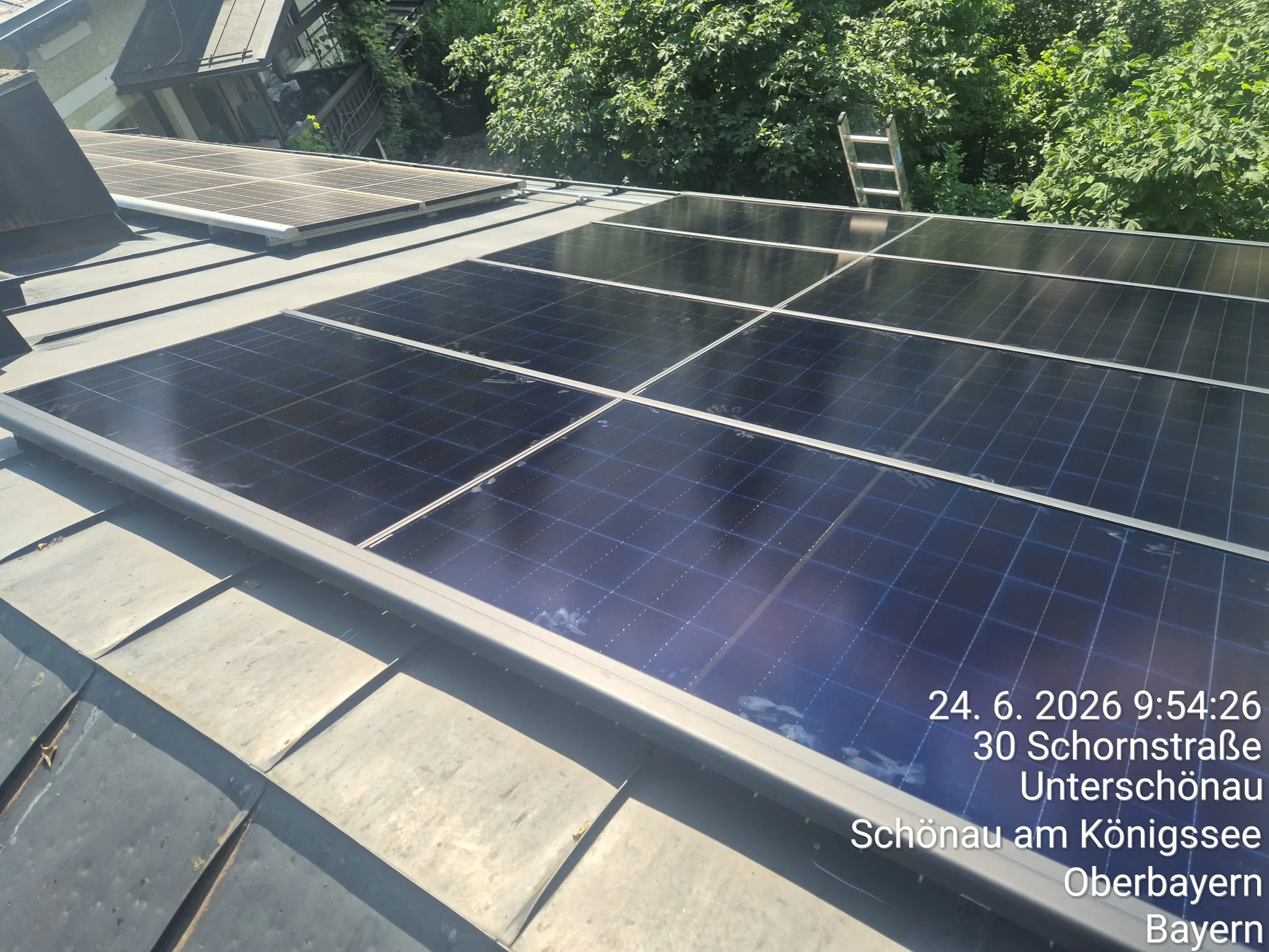 Photovoltaikanlage in Schönau am Königssee mit 9,6 kWp